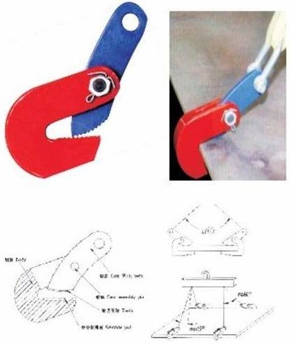 L型鋼板起重鉗、H型鋼吊鉗(PT0905)